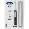 BRAUN Oral-B iO Series 3N elektrinis dantų šepetėlis — juoda/mėlyna, 2 rankenėlės