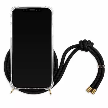 Dėklas Coros LOO004 iPhone XR 15,5 cm (6,1 colio) juodas permatomas