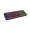 Belaidė mechaninė žaidimų klaviatūra GENESIS THOR 660 G2 US juoda RGB Gateron Brown