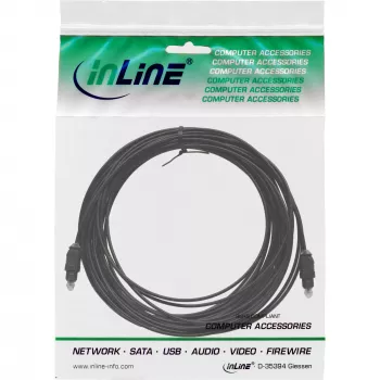 InLine optinis garso kabelis Toslink kištukas / kištukas 2 m, mėlynas