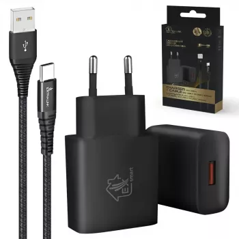 USB-C laidas Extralink CAB-CHAR-SET01 15W (5V 3A) 2,0 m