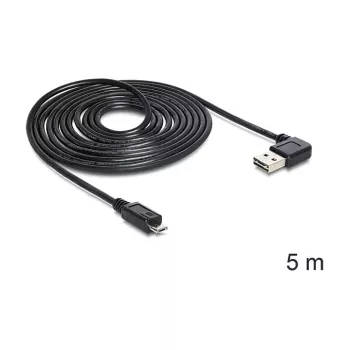 USB kabelis DeLOCK USB 2.0 5m USB A Micro-USB B juodas