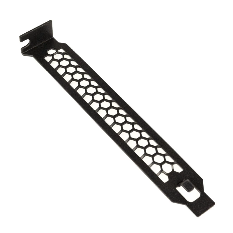 PCI lizdų dangtelių rinkinys 5 vnt. juodi Kolink KL-PCIE-5 — metaliniai tuščių lizdų užpildai