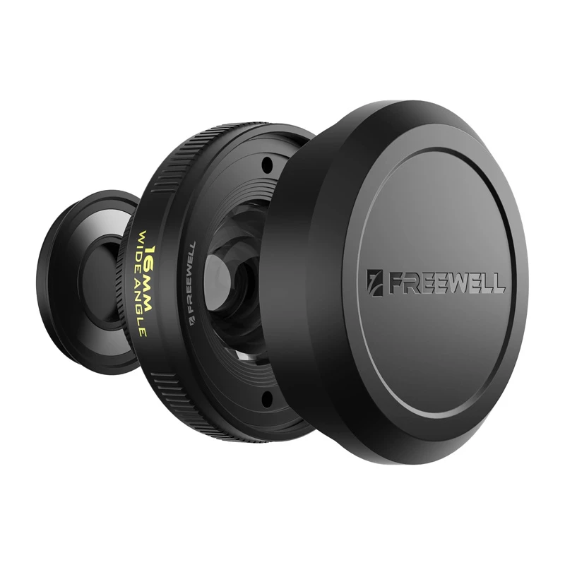 Plačiakampis objektyvas Freewell 16mm 17mm tvirtinimui