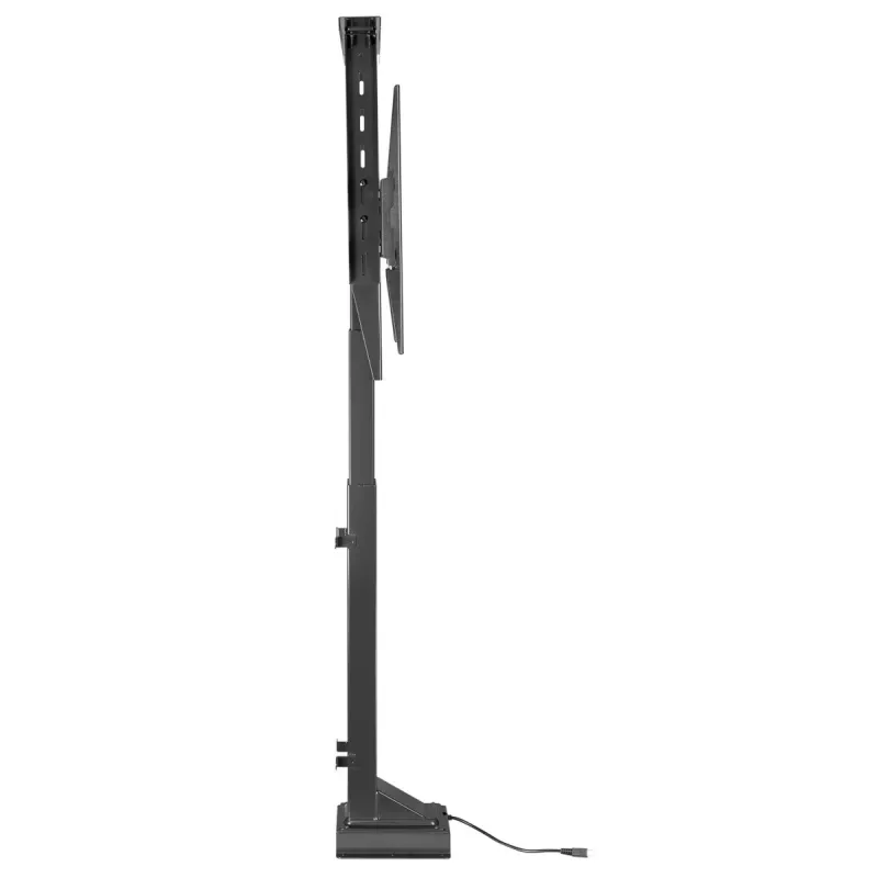Maclean MC-866 elektrinis televizoriaus pakeliamasis laikiklis 37-65 colių (94-165,1 cm), nuotolinis valdymas, VESA iki 600×400, apkrova iki 50 kg, juodas