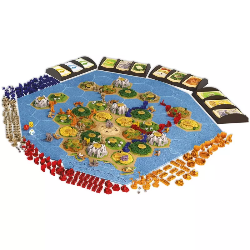 Kosmos KOO Catan 3D – Jūrų tyrinėtojai + Miestai ir riteriai plėtinio rinkinys