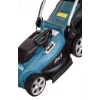 Elektrinė vejapjovė Makita ELM3320, varoma už nugaros, juoda/turkio spalvos, AC