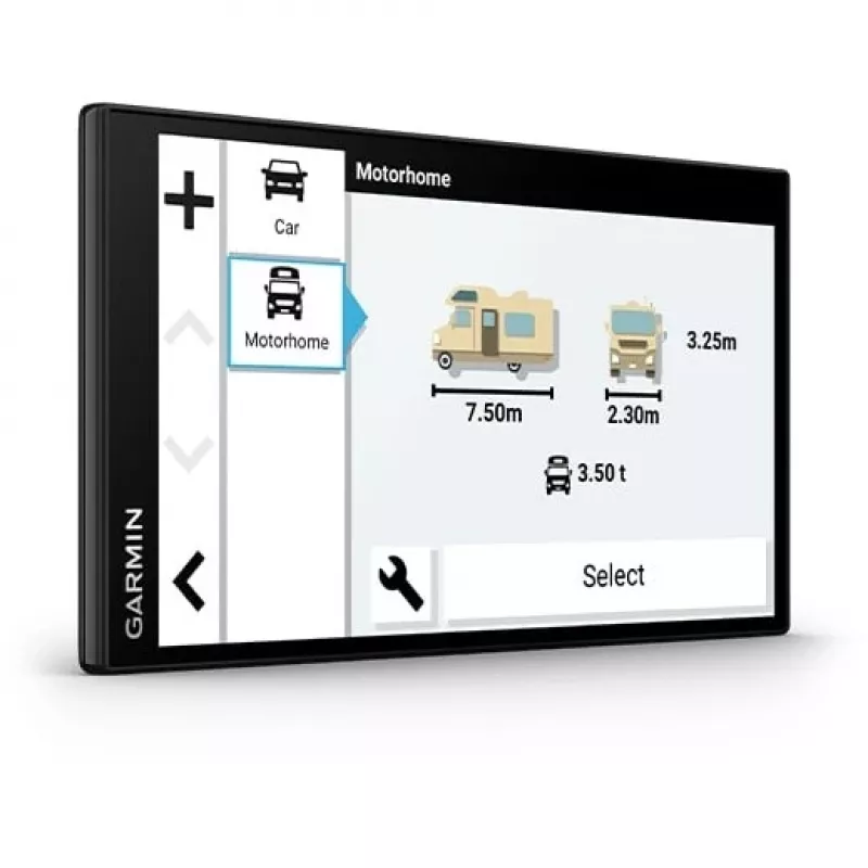 Garmin Camper 795 navigacijos sistema nešiojama / fiksuota 17,6 cm (6,95 inch) TFT liečiamasis ekranas 239,6 g juoda (010-02747-10)