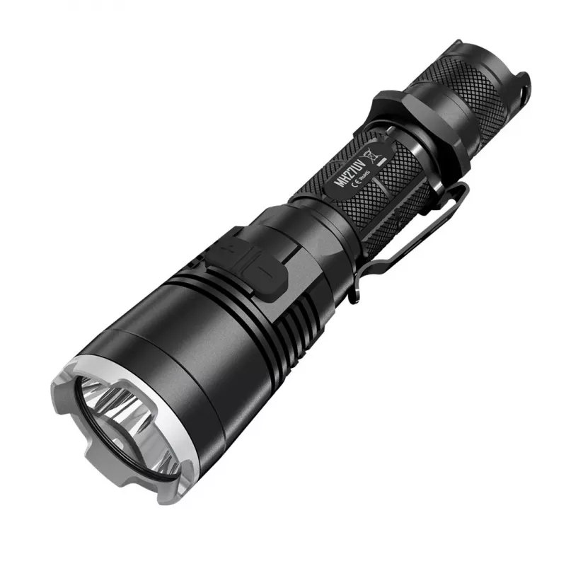 Nitecore MH27UV Juodas Rankinis Žibintuvėlis LED