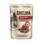 SHELMA Rich in beef in sauce - šlapias kačių ėdalas su jautiena padaže - 85g