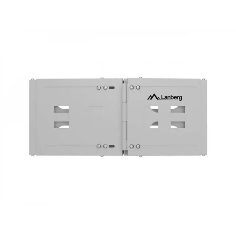 Sieninis stovas 19 colių 4U LANBERG — 497×400/240 mm, pilkas