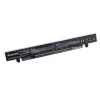 Nešiojamojo kompiuterio baterija Green Cell AS68, skirta ASUS A450 A550 R510 X550 serijoms, Li-Ion 14,4 V 4400 mAh, 4 celės, juoda