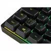 Deltaco Gaming DK240 mini 60% USB, RGB juoda klaviatūra