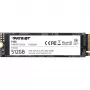 Vidinis SSD PATRIOT P300 512 GB M.2 PCIe NVMe — Skaitymas 1700 MB/s, Rašymas 1200 MB/s, 3D NAND, 3.8 mm, TBW 240