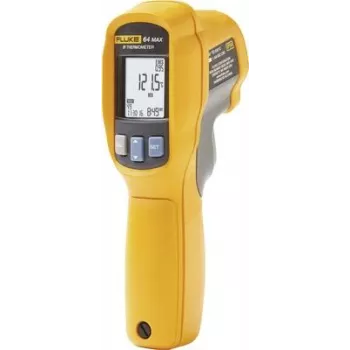 Pistolinis termometras Fluke 64 Max, -30–600 °C, juodai geltonas