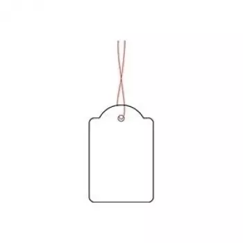 Kabinamos etiketės HERMA 6918 32x50 mm su raudonu siūlu
