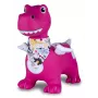 Pripučiamas šokinėjantis žaislas Jamara HoppyDoo Dino su sparneliais rožinis su pompa 466008