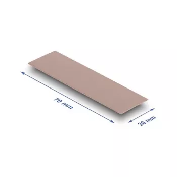 Termo pagalvėlė DeLOCK 18479 3 W/m·K rožinė 20x70x0,75 mm