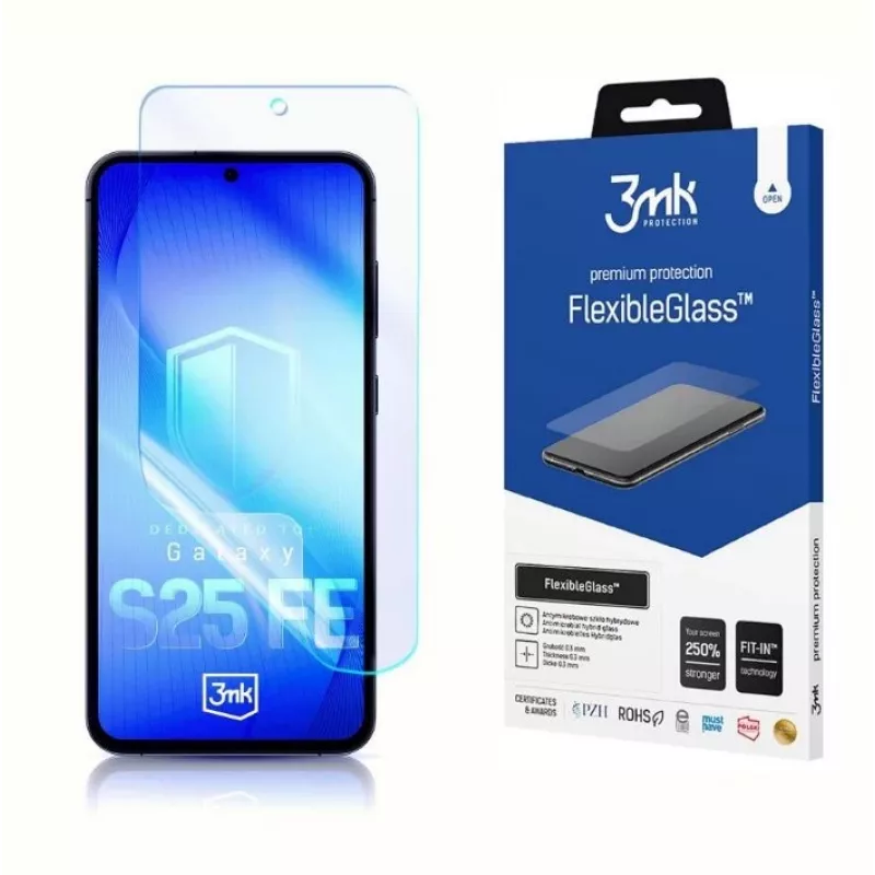 Apsauginis stiklas 3MK FlexibleGlass Samsung Galaxy S25 FE
