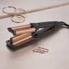 BaByliss Deep Waves garbanojimo lygintuvas, šiltai juodas, oranžinis, 98.4 cm (2.5 m)