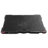 Tellur Cooling Pad Basic 17, 5 ventiliatoriai, LED, Juoda