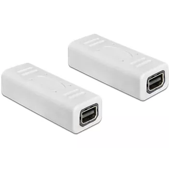 Kabelio lyties keitiklis DeLOCK 65450 Mini DisplayPort Baltas