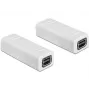Kabelio lyties keitiklis DeLOCK 65450 Mini DisplayPort Baltas