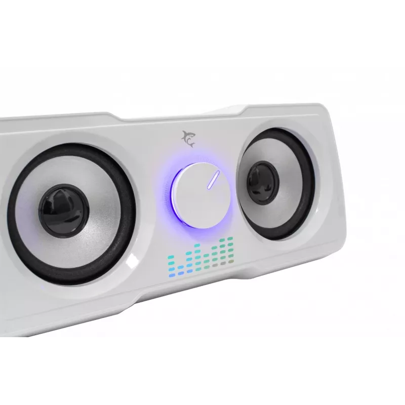 White Shark GSP-968 Mood RGB Gaming 2.2 garsiakalbių sistema balta