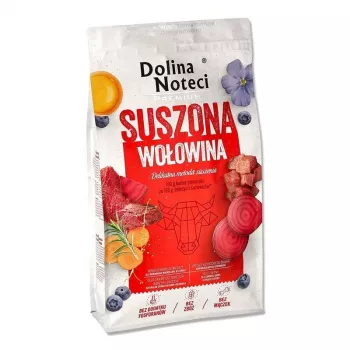 Sausas šunų ėdalas Dolina Noteci Premium jautiena 9 kg – be grūdų, be glitimo, 26% baltymų, 15% riebalų