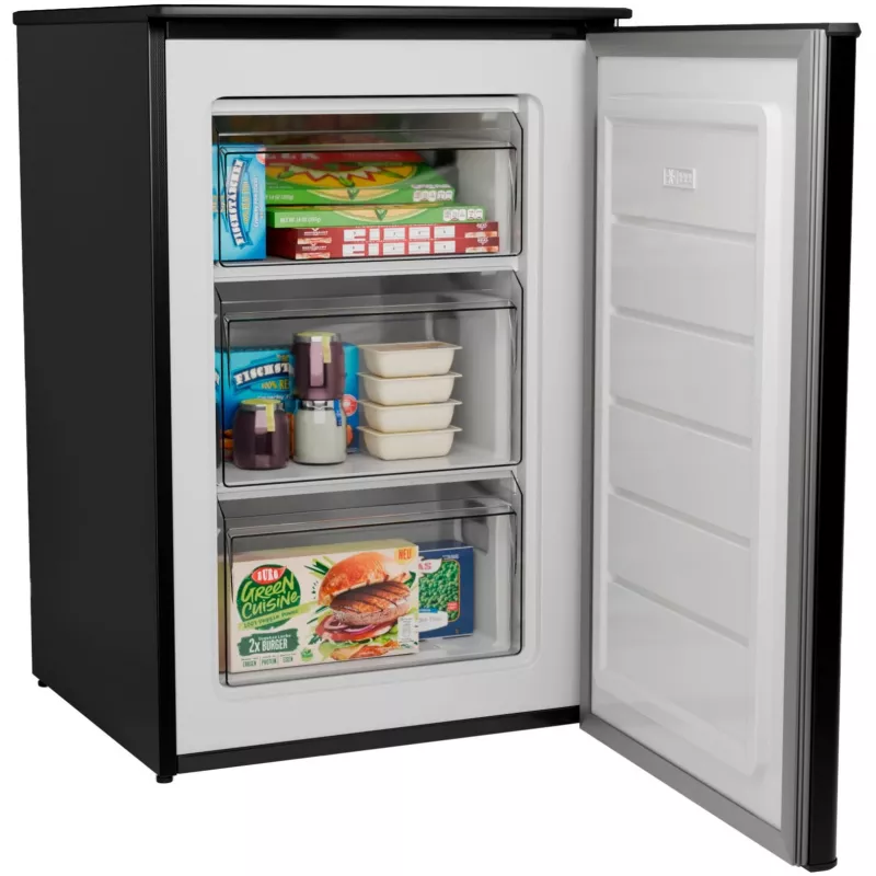 Šaldiklis stovimas BOMANN GS 7253, 87 L, juodas, ≤ -18°C, energijos klasė C, 850×550×580 mm
