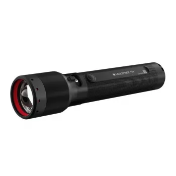 Rankinis žibintuvėlis Ledlenser P7R Black, įkraunamas LED 1000 liumenų, 3,7V 21700, IP68, 159 mm, 360 g