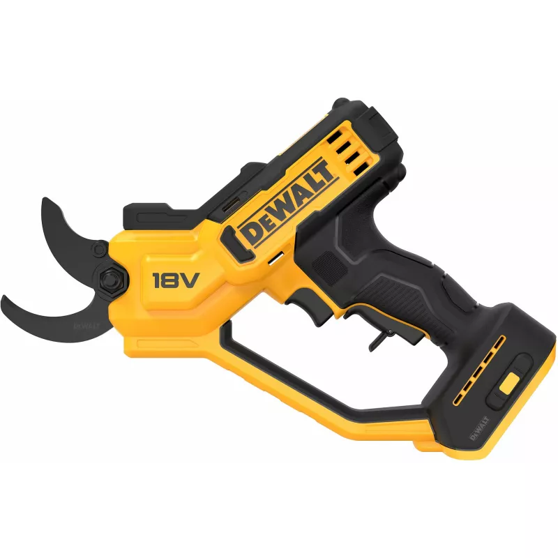 Genėjimo žirklės DeWALT DCMPP568N-XJ akumuliatorinės, maks. pjovimo skersmuo 3,8 cm, LED šviesa, 1,34 kg