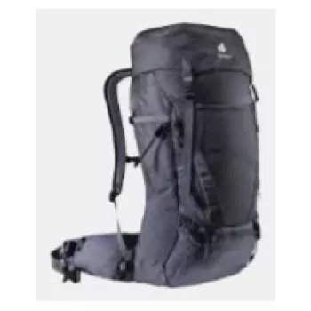 Kuprinė DEUTER Futura Air Trek 45 L – vyriška/moteriška alpinistinė kuprinė, 45 L (išplečiama iki 55 L), 2 kg, viršutinis pakrovimas, juoda