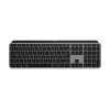 Logitech MX Keys S for Mac belaidė klaviatūra Office RF Wireless + Bluetooth QWERTZ vokiška Aliuminis Baltas