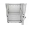 LANBERG 19 colių 32U stovimas serverio spintos stovas 600×600 mm pilkas su perforuotomis durelėmis ir LCD (Flat Pack)