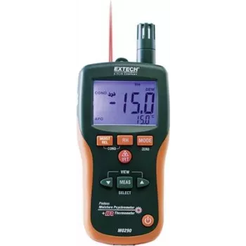 Drėgmės ir temperatūros matuoklis EXTECH MO290-EU, termo-/higrometras