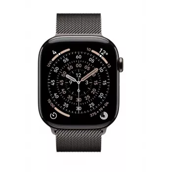 Apple Watch Series 11 GPS + Cellular 46 mm Slate Titanium Korpusas su Slate Milanese Kilpa M/L