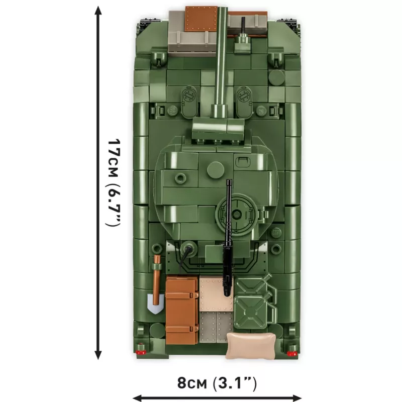 Blokeliai M4A1 Sherman 663 detalės