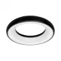 Synergy 21 LED apvalus lubinis šviestuvas Donut nw juodas 35W