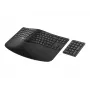 HP 960 ergonominė belaidė klaviatūra, pilno dydžio (100%), belaidė, RF Wireless + Bluetooth, membraninė, juoda