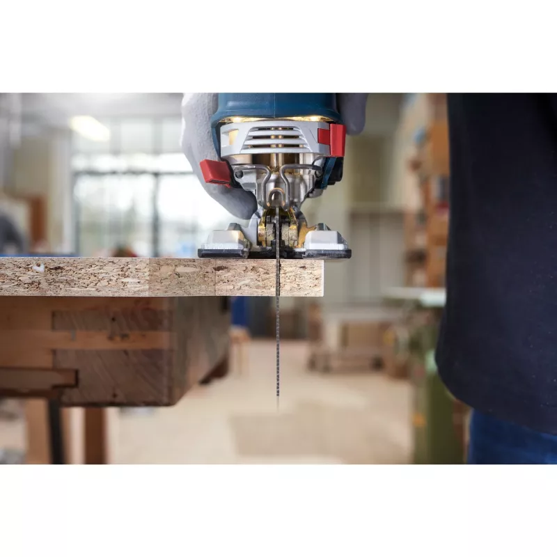 Bosch T 101 AOF Clean for Hard Wood bimetaliniai pjūkleliai siaurapjūkliams, 83 mm, 5 vnt.