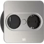 Įleidžiamas kištukinis lizdas Type F + USB A + USB C Bachmann 946.005 Nerūdijantis plienas