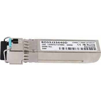 SFP+ optiminis siųstuvas-imtuvas CBO SFP-10G-BX-D-40KM-NA-BO 10 Gbit/s LC vieno pluošto 40 km