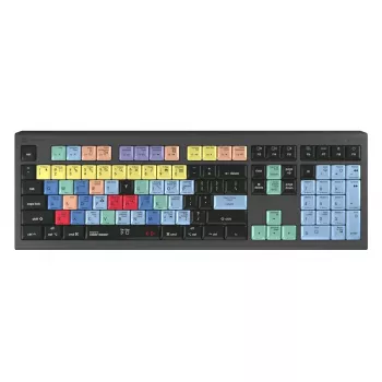 Logickeyboard LKB-CBASE-A2M-UK klaviatūra universali USB QWERTY JK anglų juoda