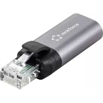 Renkforce RJ45 USB-C tinklo adapteris [1x RJ45 kištukas - 1x lizdas] (RF-4883626)