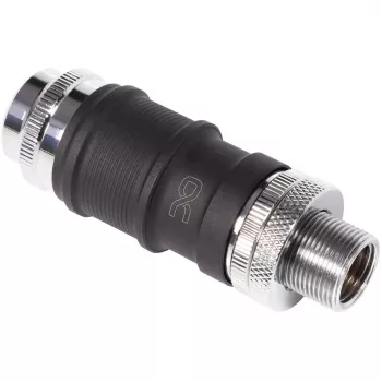 Alphacool Quick Disconnect Set BLH1A IG-IG su Schott jungtimi – greito atjungimo movų pora, skirta G½/G1/4 jungtims