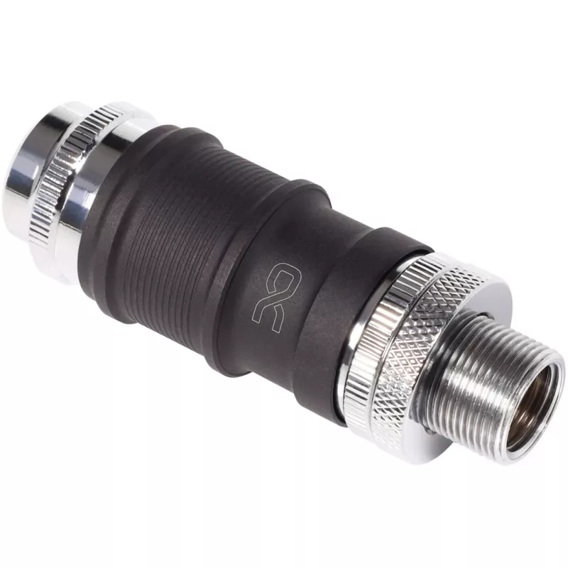 Alphacool Quick Disconnect Set BLH1A IG-IG su Schott jungtimi – greito atjungimo movų pora, skirta G½/G1/4 jungtims