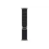 Apple MFTG4ZM/A Smartwatch juosta Alpine Loop juoda titanas poliesteris spandeksas