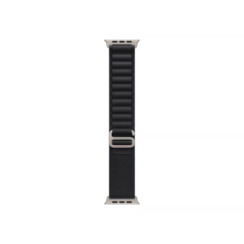 Apple MFTG4ZM/A Smartwatch juosta Alpine Loop juoda titanas poliesteris spandeksas