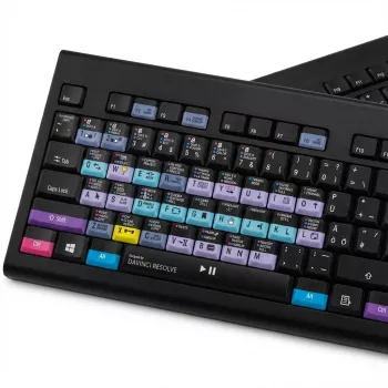 Klaviatūra LogicKeyboard Avid Media Composer DE CKB-MCOM4-BJPU-DE, Vokiškas išdėstymas, skirta PC